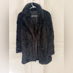 Forever 21 Black Teddy Jacket